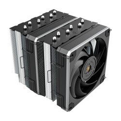 Охладител за процесор Montech METAL DT24 BASE, CPU Cooler, 270W TDP, Dual Tower