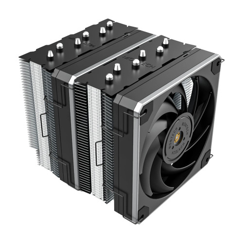 Охладител за процесор Montech METAL DT24 BASE, CPU Cooler, 270W TDP, Dual Tower