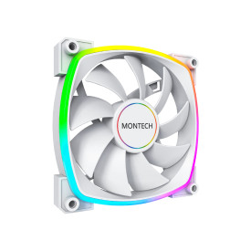 Вентилатор Montech AX140 PWM, Fan 140mm, ARGB, White