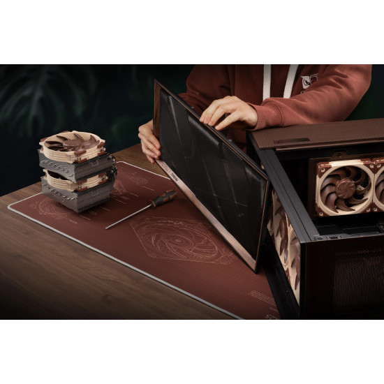Кутия за компютър Noctua Case E-ATX - Antec Flux Pro Noctua Edition