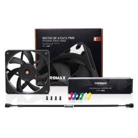 Вентилатор Noctua Fan 120x120x15mm NF-A12x15 PWM chromax.black.swap