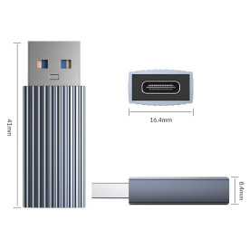 Адаптер Orico USB3.1 to Type-C (female) - AH-AC10-GY