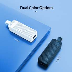 Адаптер Orico USB3.0 to LAN Gigabit 1000Mbps black - UTK-U3