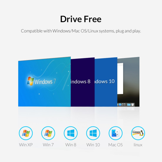Адаптер Orico USB3.0 to LAN Gigabit 1000Mbps black - UTK-U3