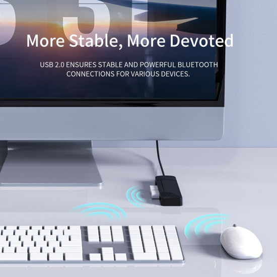 USB хъб Orico USB2.0 HUB 4 port Black - FL02-BK