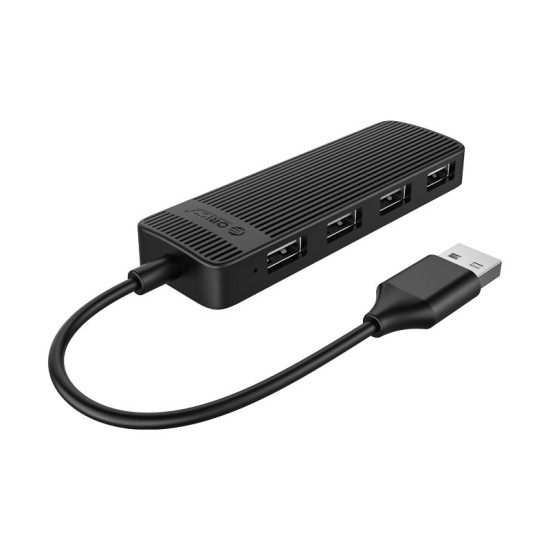 USB хъб Orico USB2.0 HUB 4 port Black - FL02-BK