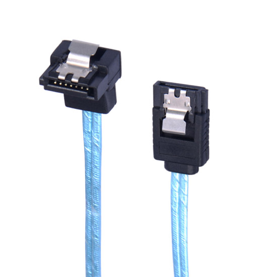 SATA кабел Orico Cable SATA3 60cm /w Lock, 1 Right angle - CPD-7P6G-BA60