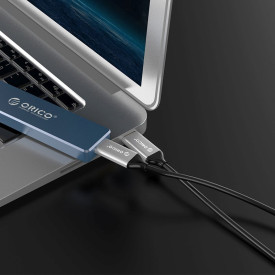 USB кабел Orico Type-C to Type-C Gen2 - 5A, 10Gbps, 0.5m - CCU-05