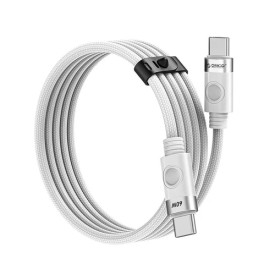 USB кабел Orico USB C-to-C PD 60W Charging 1.0m White - CDX-60CC-WH