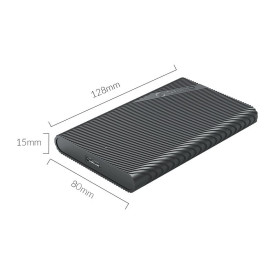 Външна кутия за диск Orico Storage - Case - 2.5 inch USB3.0 - 2521U3-BK-EP