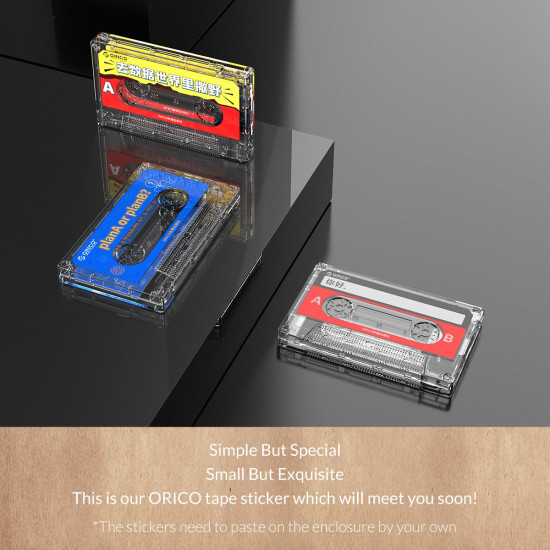 Външна кутия за диск Orico Storage - Case - 2.5 inch USB3.0 Retro Look - 2580U3-CR