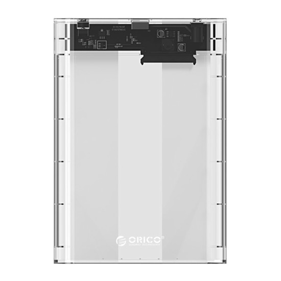 Кутия за диск Orico Storage - Case - 3.5 inch USB3.0 transparent - 3139U3