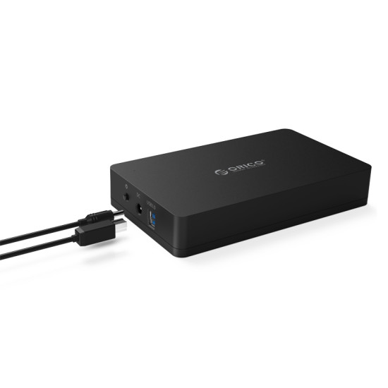 Кутия за диск Orico Storage - Case - 3.5 inch USB3.0 UASP black - 3569S3