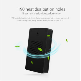 Кутия за диск Orico Storage - Case - 3.5 inch USB3.0 UASP black - 3569S3