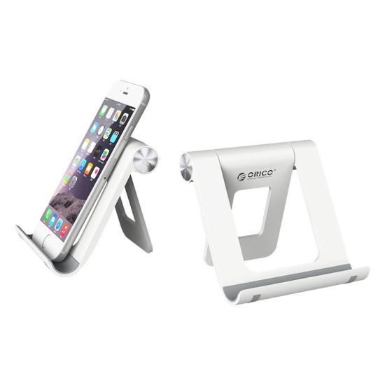 Стойка за телефон/таблет за бюро Orico Phone/Tablet Holder - PH2-WH