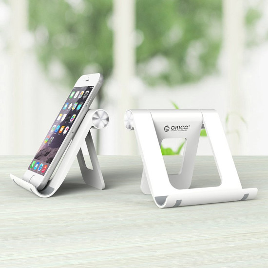 Стойка за телефон/таблет за бюро Orico Phone/Tablet Holder - PH2-WH