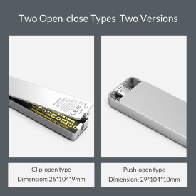 Външна кутия за диск Orico Storage - Case - M.2 NVMe M-key 10 Gbps - PCM2-C3-SV