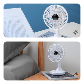 Вентилатор за бюро Orico Desktop USB Fan - YT-N9C-BL-BP