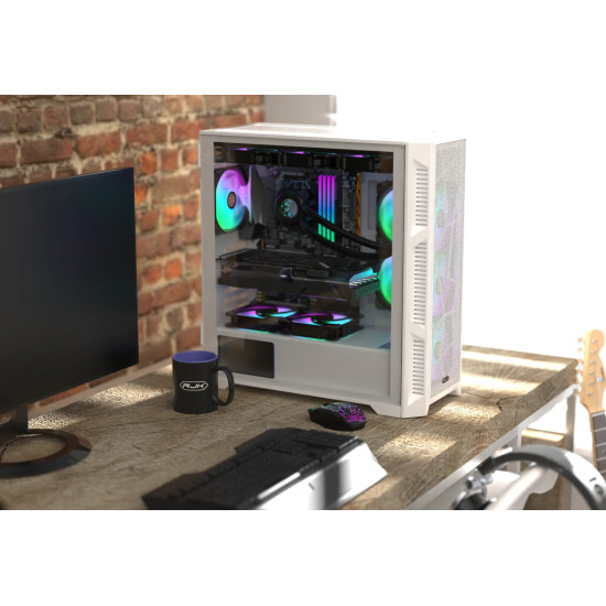Кутия за компютър Raijintek Case EATX - PONOS ULTRA WHITE MS4