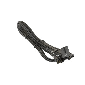 Модулен кабел Seasonic Modding Cable 600W, черен, 90 градуса, PCIe 5.0 12VHPWR, SS-2x8P-90-12V-2x6-600-BK