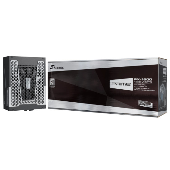 Захранване Seasonic PSU ATX 3.0 1600W Platinum PCIe Gen 5 - PRIME PX-1600 - SSR-1600PD2