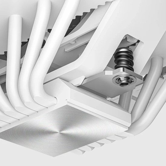 Охладител за процесор Sudokoo CPU Cooler SK620V WHITE - Dual-Tower - LGA1851/AM5