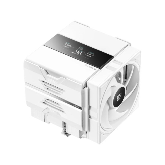 Охладител за процесор Sudokoo CPU Cooler SK620V WHITE - Dual-Tower - LGA1851/AM5