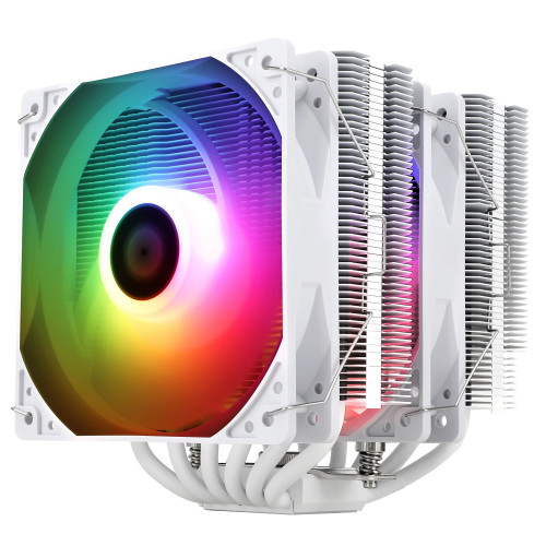 Охладител за процесор Thermalright CPU Cooler Peerless Assassin 120 SE A-RGB White - Dual-Tower - LGA1851/LGA1700/AM5