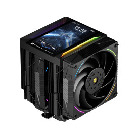 Охладител за процесор Thermalright CPU Cooler Peerless Assassin 120 Vision MAX ARGB - Dual-Tower - 5 inch Display, LGA1851/AM5
