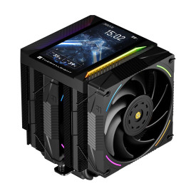 Охладител за процесор Thermalright CPU Cooler Peerless Assassin 120 Vision MAX ARGB - Dual-Tower - 5 inch Display, LGA1851/AM5