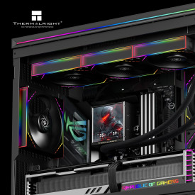 Водно охлаждане Thermalright Water Cooling Peerless Vision 360 ARGB Black - 3.95 inch IPS LCD Display