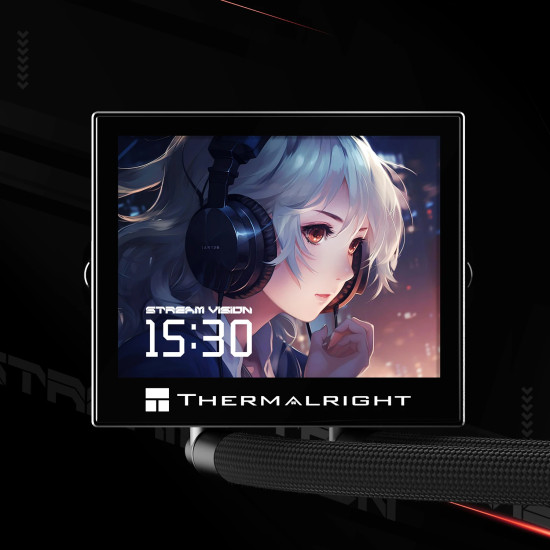 Водно охлаждане Thermalright Stream Vision 360, RGB, 360mm, Black