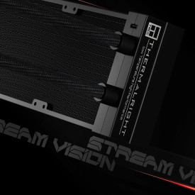 Водно охлаждане Thermalright Stream Vision 360, RGB, 360mm, Black