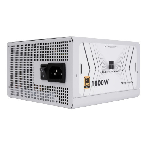 Захранване Thermalright PSU ATX 3.1 1000W Gold, Full Modular - TR-SG1000-W White