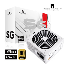 Захранване Thermalright PSU ATX 3.1 1000W Gold, Full Modular - TR-SG1000-W White
