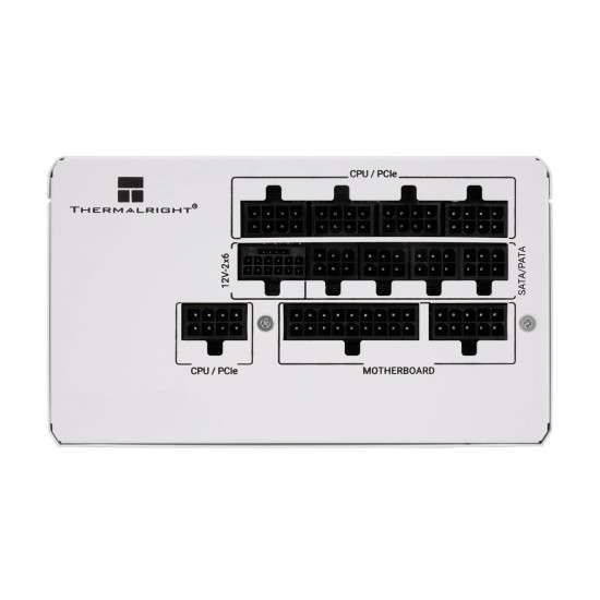 Захранване Thermalright PSU ATX 3.1 1000W Gold, Full Modular - TR-SG1000-W White
