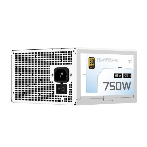 Захранване Thermalright PSU ATX 3.1 750W White, Gold, Full Modular - TR-KG750-W