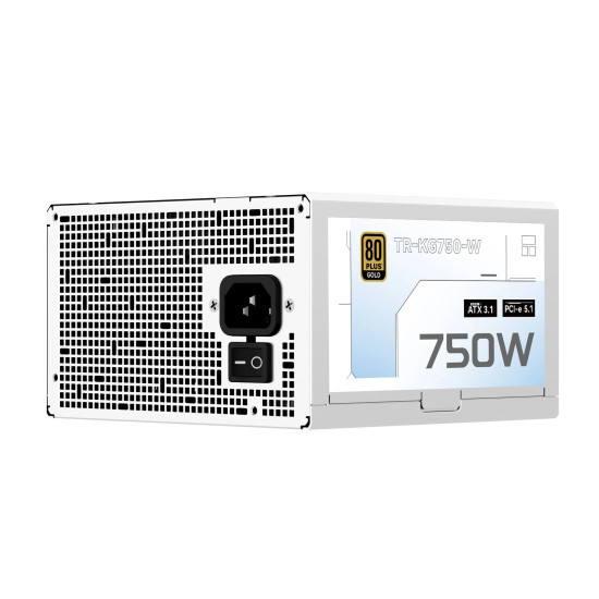 Захранване Thermalright PSU ATX 3.1 750W White, Gold, Full Modular - TR-KG750-W