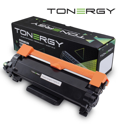 Tonergy съвместима Тонер Касета Compatible Toner Cartridge BROTHER TN-2510XL Black, 3k