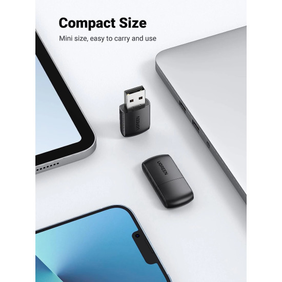 Мрежови адаптер UGREEN AC650 USB WiFi