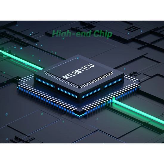 Мрежови адаптер UGREEN AC650 USB WiFi