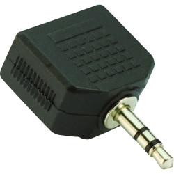 Адаптер VCom 3.5mm Stereo M / 2x 3.5mm ST F - CA511
