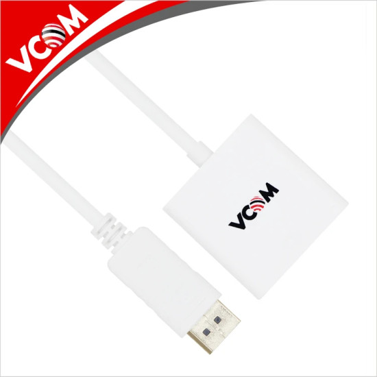Преходник VCom Adapter DisplayPort M to HDMI F - CG601-4K