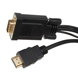 Кабел VCom HDMI M / VGA M - CG598A-1.8m