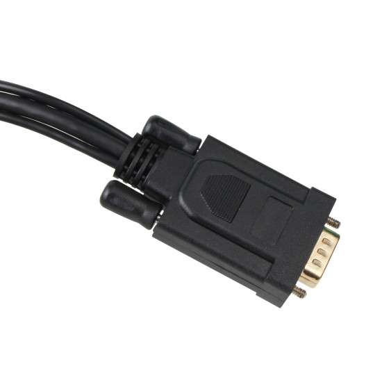 Кабел VCom HDMI M / VGA M - CG598A-1.8m