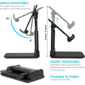 Стойка за телефон/таблет VCom Phone/Tablet Holder - DESK-STAND-01