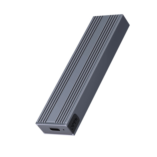Външна кутия за диск VCom Storage Case - M.2 NVMe M/B key - 10Gbps USB3.1 Type-C/A - CU850N