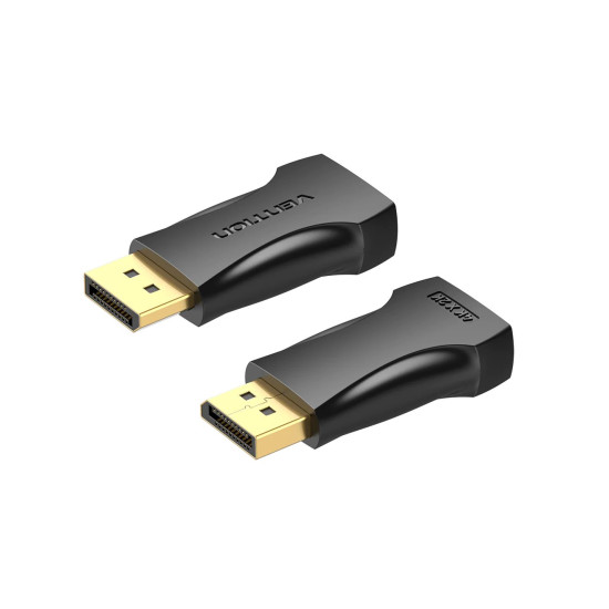 Адаптер Vention DisplayPort M / HDMI F - 4K, Black - HBPB0