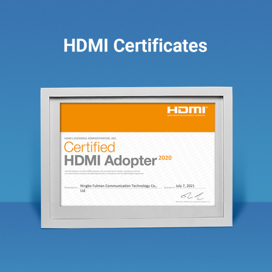 Адаптер Vention HDMI Vertical Flat 90 Degree M/F - AIPB0