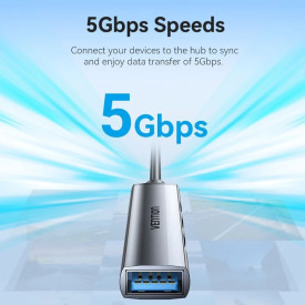 USB хъб Vention USB3.0 HUB 4 port Aluminium - CKOHB